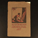 1929 Australian Aboriginal Art National Museum Melbourne Antique Art Book-1