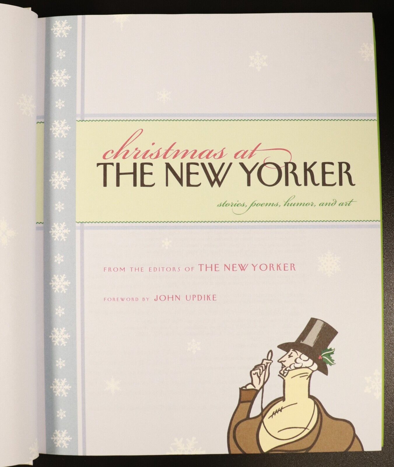 2003 Christmas At The New Yorker American Cultural History Book Poems Art Humor