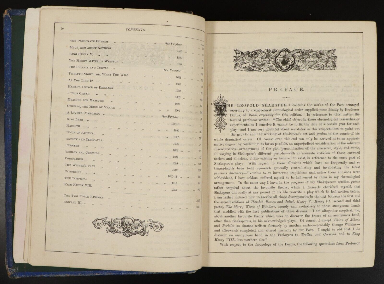 c1885 The Leopold Shakspere Illustrated: Cassell Antiquarian Literature Book