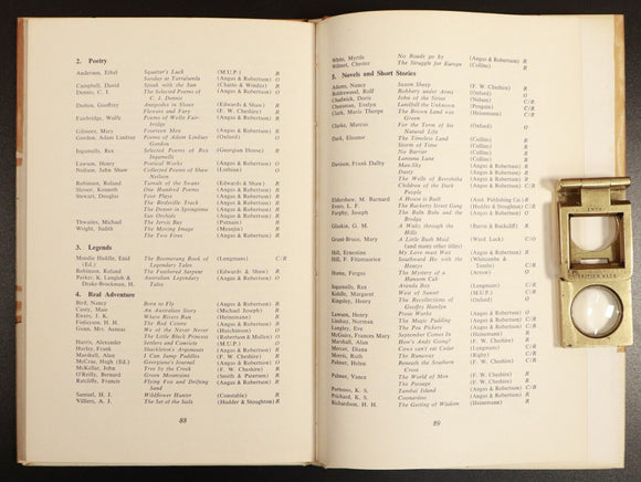 1962 How Australian Literature Grew by E.M. Heddle & I. Millington Vintage Book