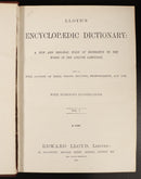 1895 6vol Lloyd's Encyclopaedic Dictionary British Antiquarian Reference Books-3