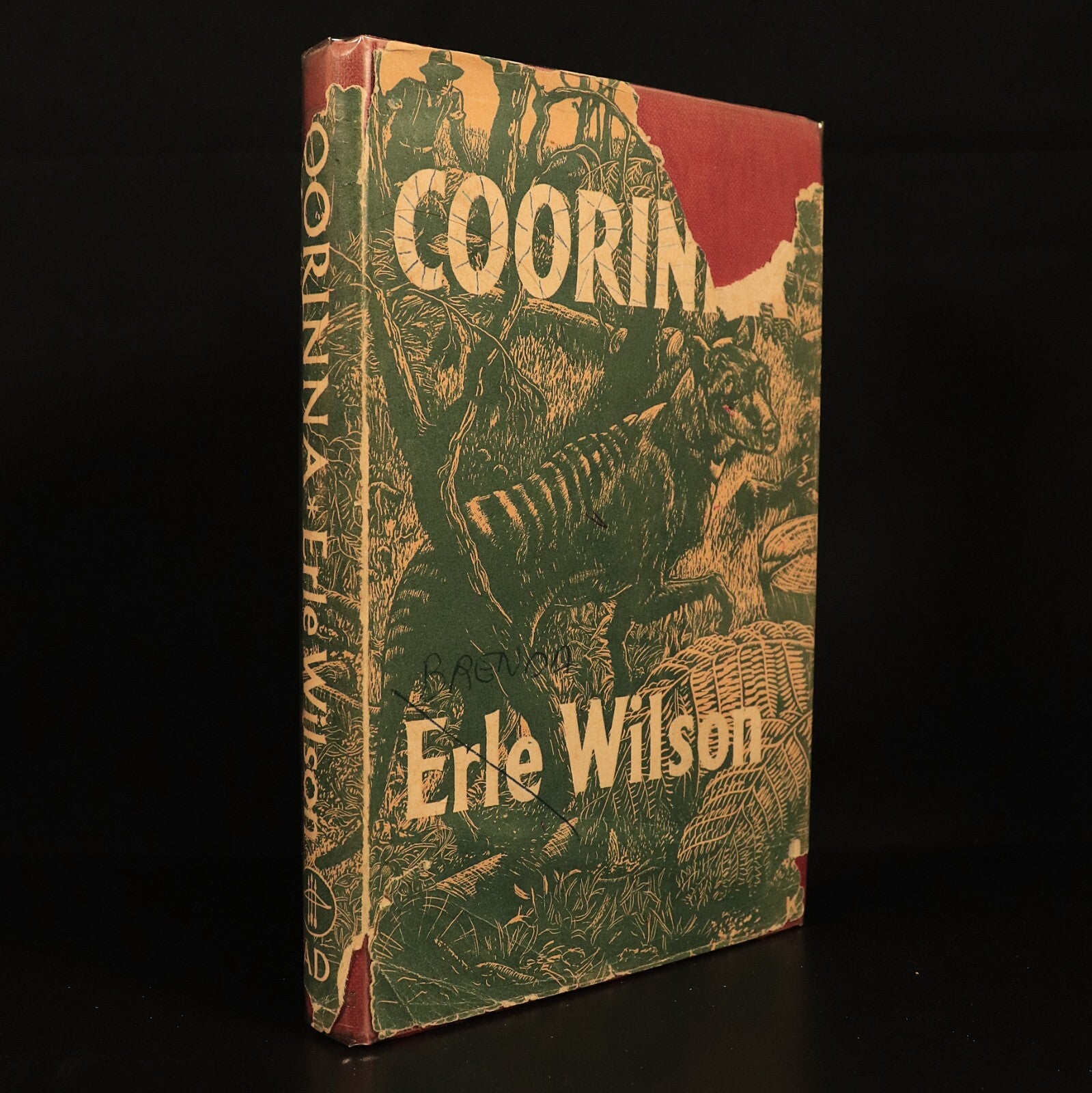 1953 Coorinna by Erle Wilson Vintage Australian Fiction Book Tasmanian Uplands