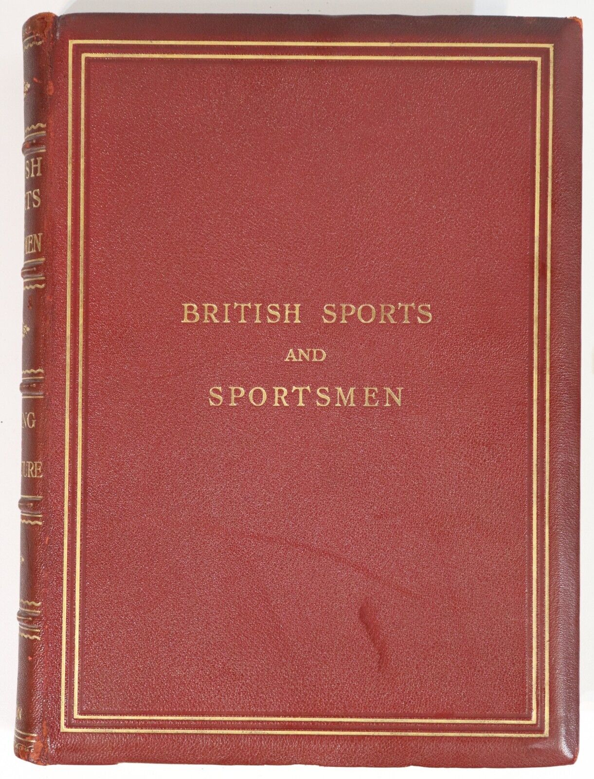 c1920 British Sports & Sportsmen - Agriculture Antique Sport History Book 1st Ed