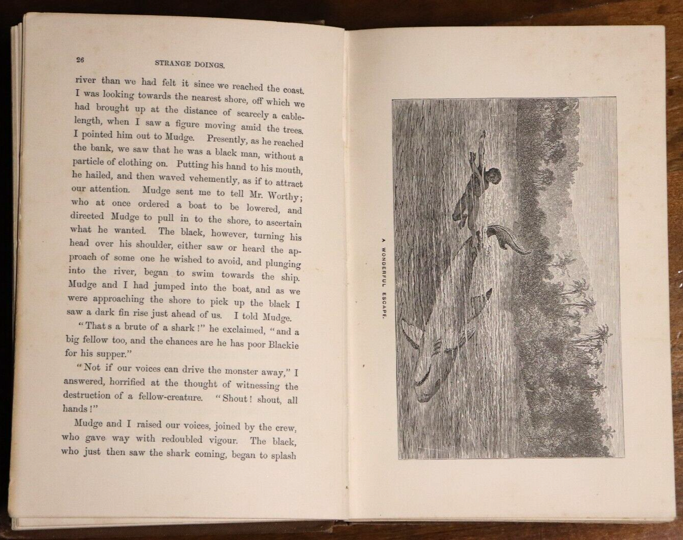 1883 Twice Lost by W.H.G. Kingston Antiquarian Australian History Fiction Book