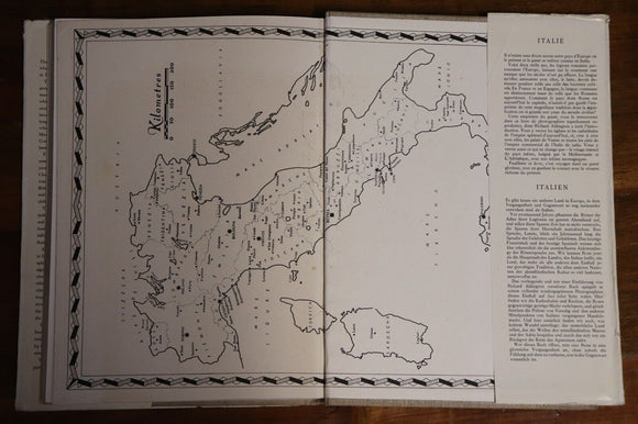 c1961 Italy: A Book Of Photographs Vintage Italian Photographic History Book
