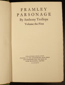 1929 14vol Shakespeare Edition Novels Of Anthony Trollope Antique Book Set-19