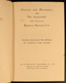 Two Plays by Maurice Maeterlinck c1900 Antique Drama Book Pelleas & Melisanda-5