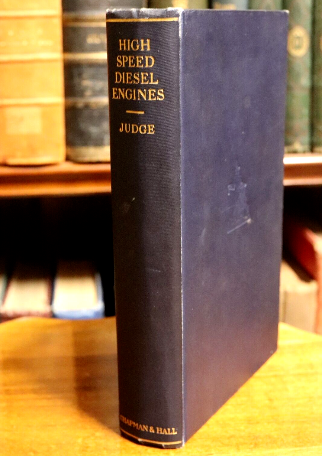 1938 High Speed Diesel Engines by AW Judge Antique Automotive Mechanics Book