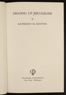 1974 Digging Up Jerusalem by Kathleen M. Kenyon Archaeology History Book-3