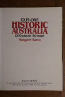 1984 Explore Historic Australia - 1200 Places/80 Maps 1st Edition Reference Book-2