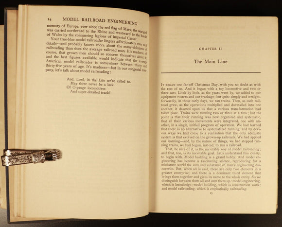 Model Railroad Engineering by David Marshall 1942 Antique Modelling Hobby Book