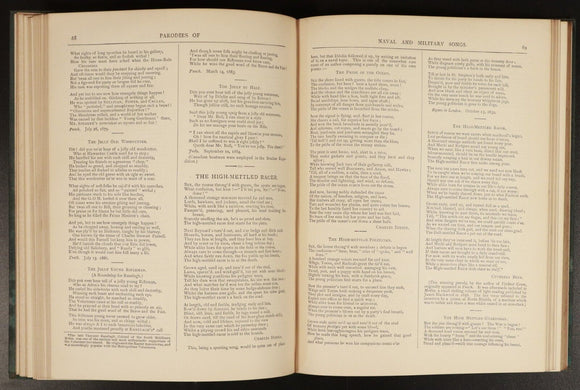 1884 4vol Parodies Of English & American Authors Antiquarian Literature Books