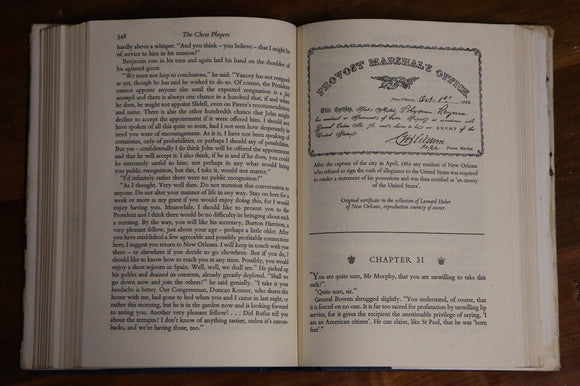 1961 The Chess Players by FP Keyes 1st Edition Vintage Literature Book