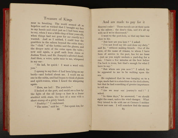 c1915 Treasure Of Kings by Charles Gilson Antique Illustrated Childrens Book