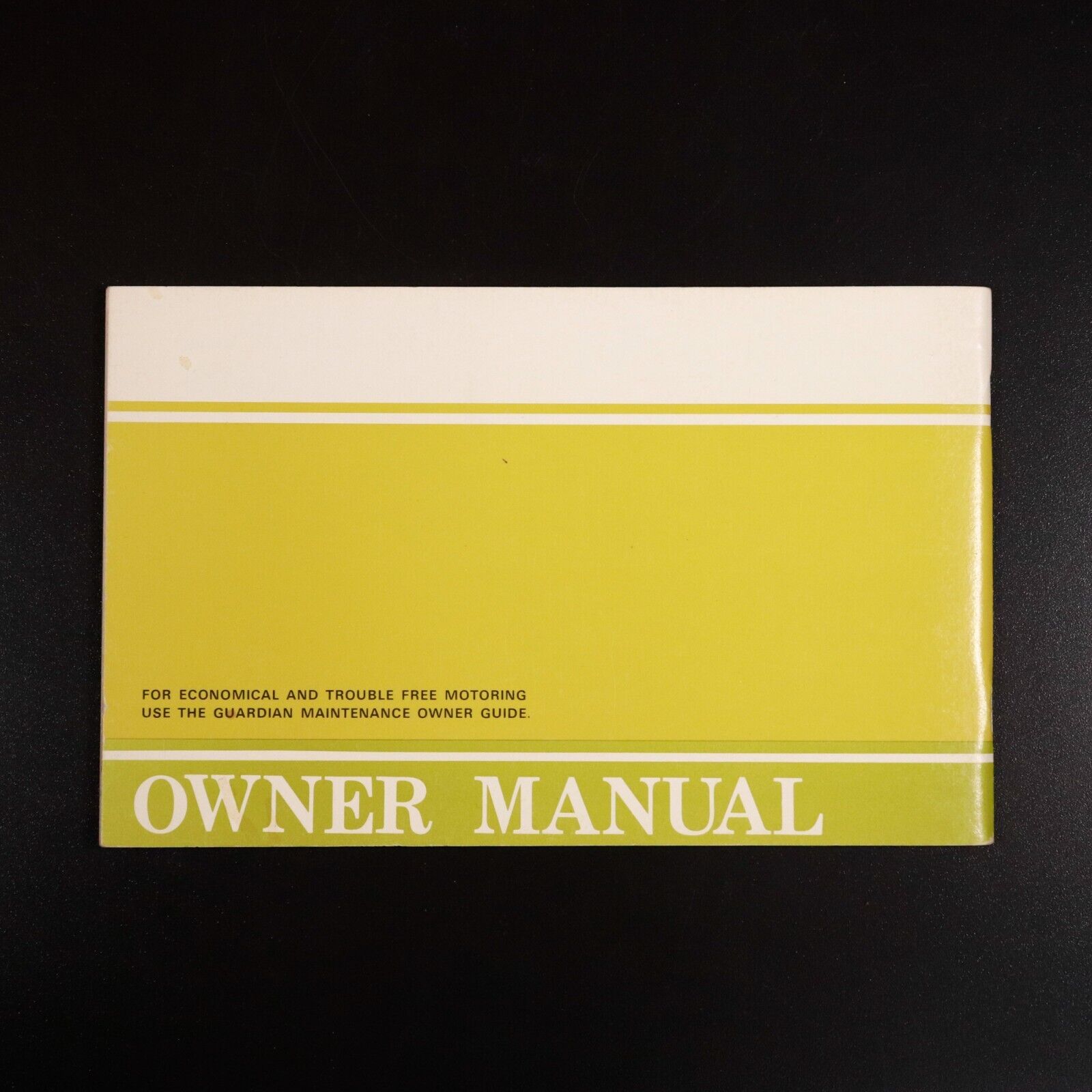 1978 Holden Gemini 'TD' Owner Manual February 1978 GMH Holden Automotive Book