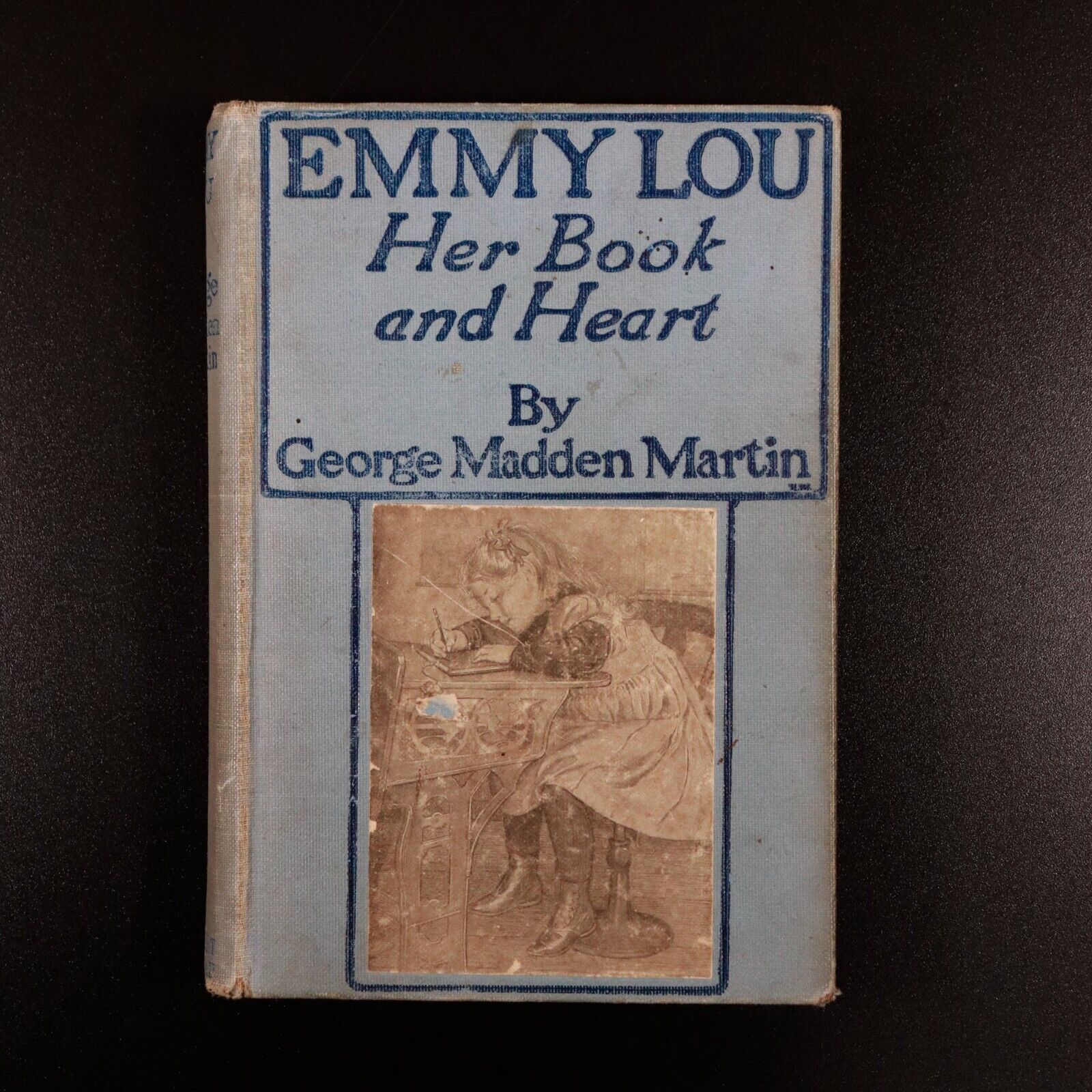 c1902 Emmy Lou Her Book & Heart by GM Martin Antique American Fiction Book