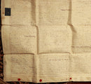 1772 Indenture Conveyance British Legal Document Manuscript Vellum Wax Sealed-8