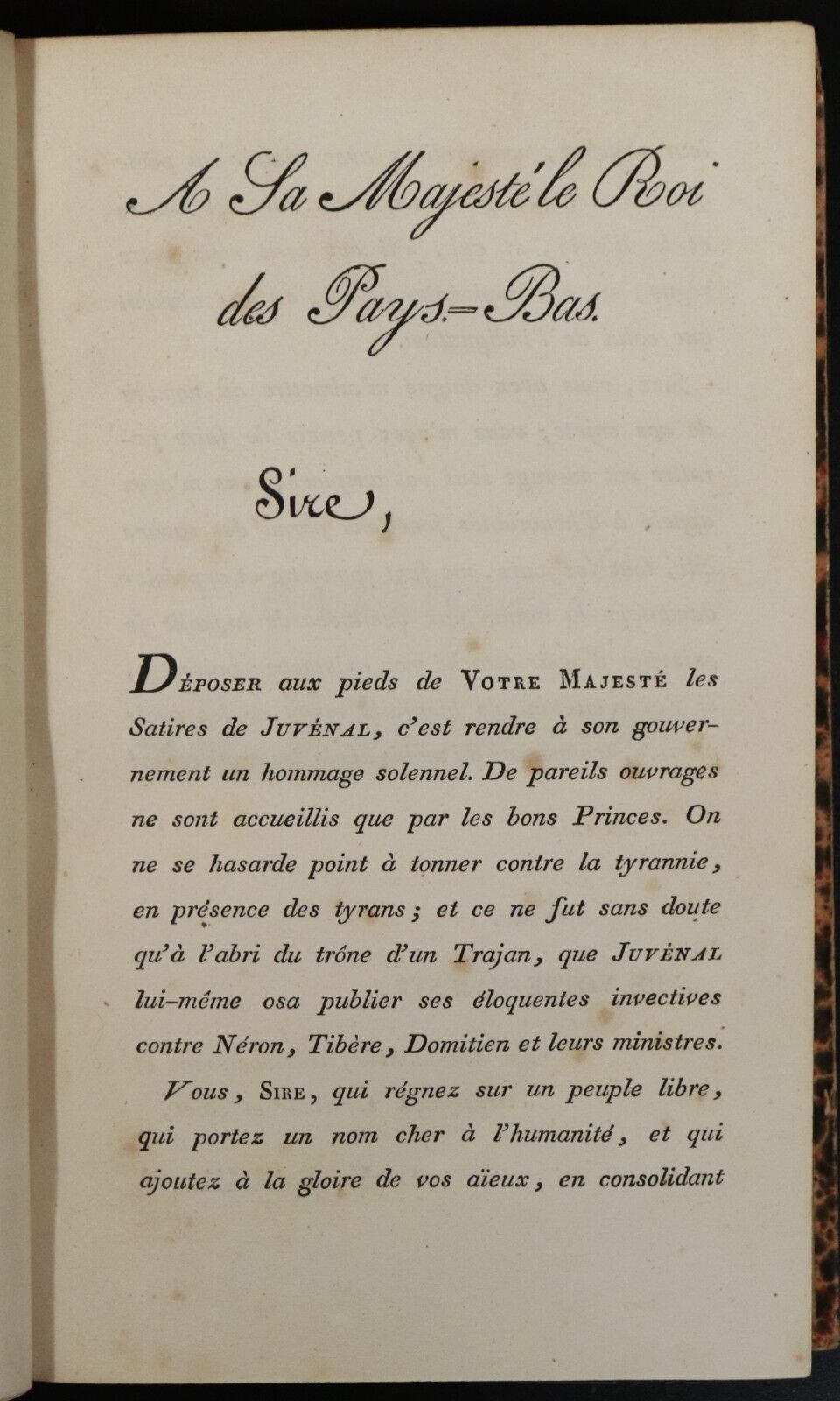 1826 Satires De Juvénal Traduites En Vers Français Antiquarian Poetry Book