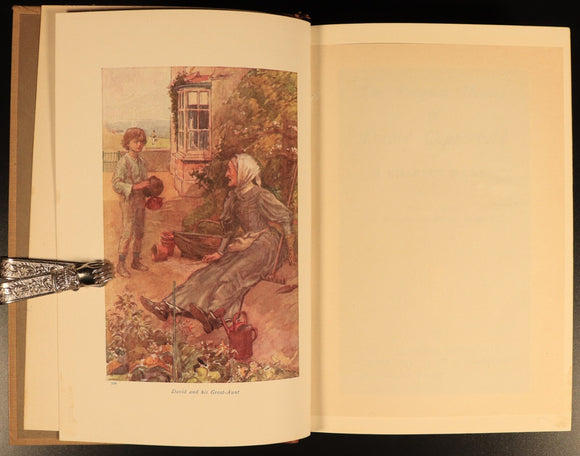 1912 David Copperfield by Charles Dickens Antique Fiction Book Gresham V9