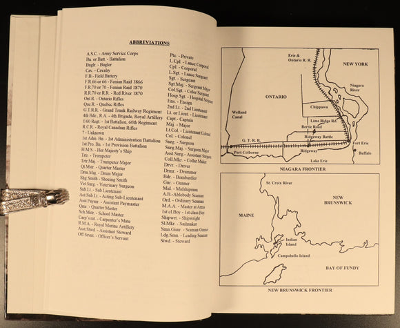Canada General Service Medal Roll 1866-70 by JR Thyen 1998 Military Book