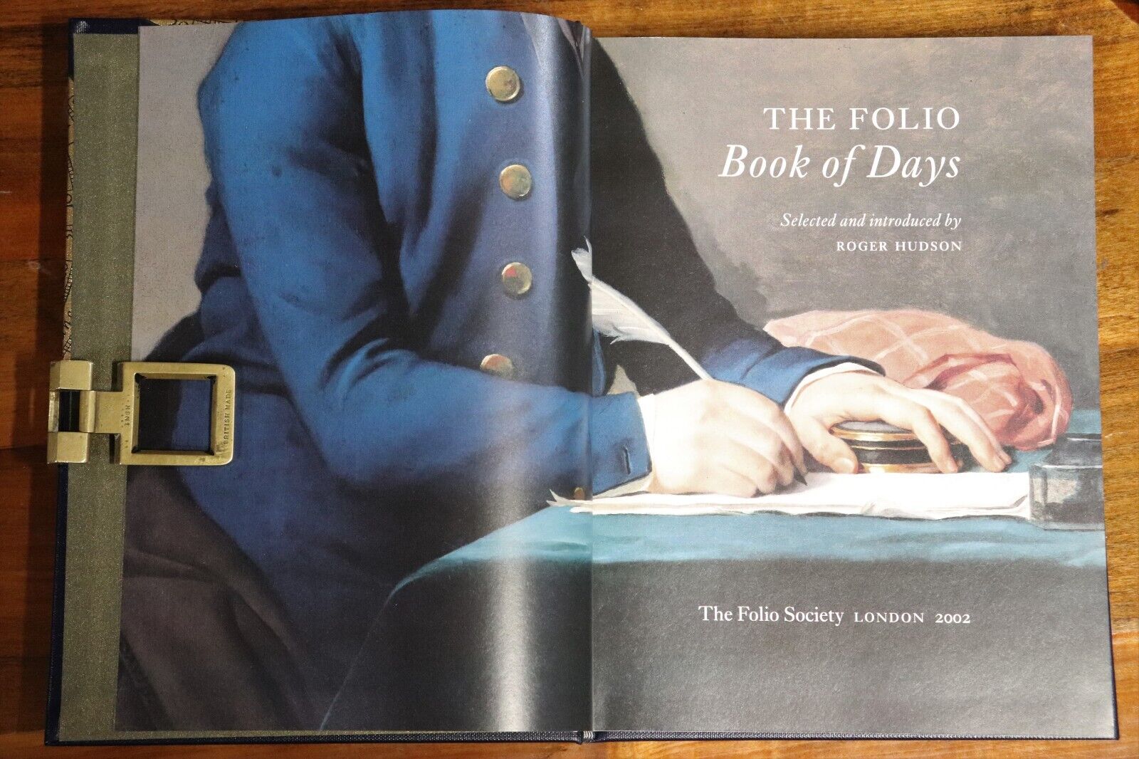 2002 The Folio Book Of Days by Roger Hudson Folio Society History Reference Book - 0