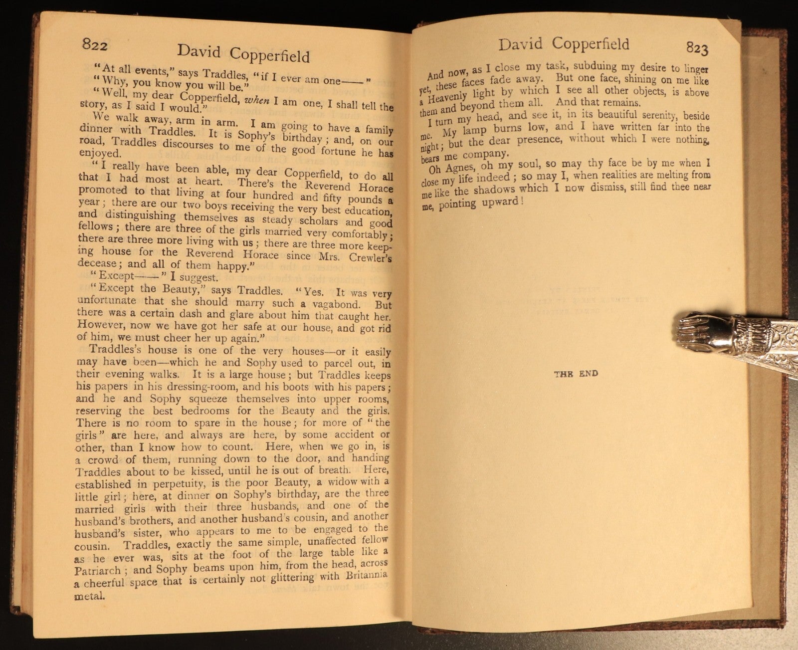1922 David Copperfield by Charles Dickens Antique Fiction Book Everyman's