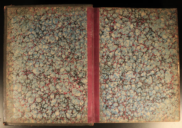 c1880 Self Interpreting Family Bible Rev John Brown Antiquarian Leather Bible