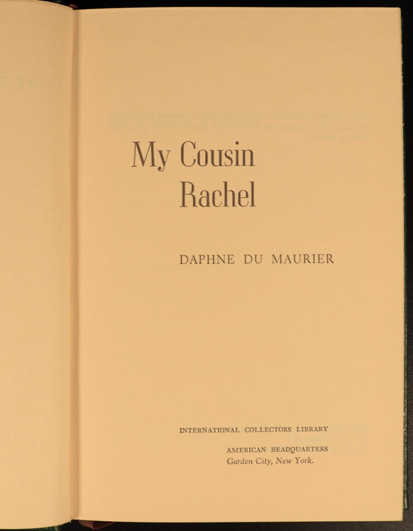 Daphne Du Maurier My Cousin Rachel & Jamaica Inn Vintage Fiction Books 2vol