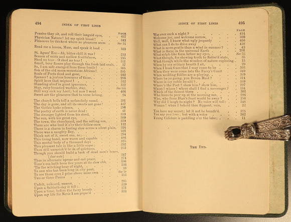 The Poetical Works Of John Keats 1931 Antique British Poetry Book Gilt Edged