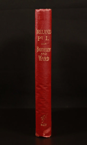 1902 Through Guide Series Ireland Part 1 Antique British Travel Guide w/Maps - 0