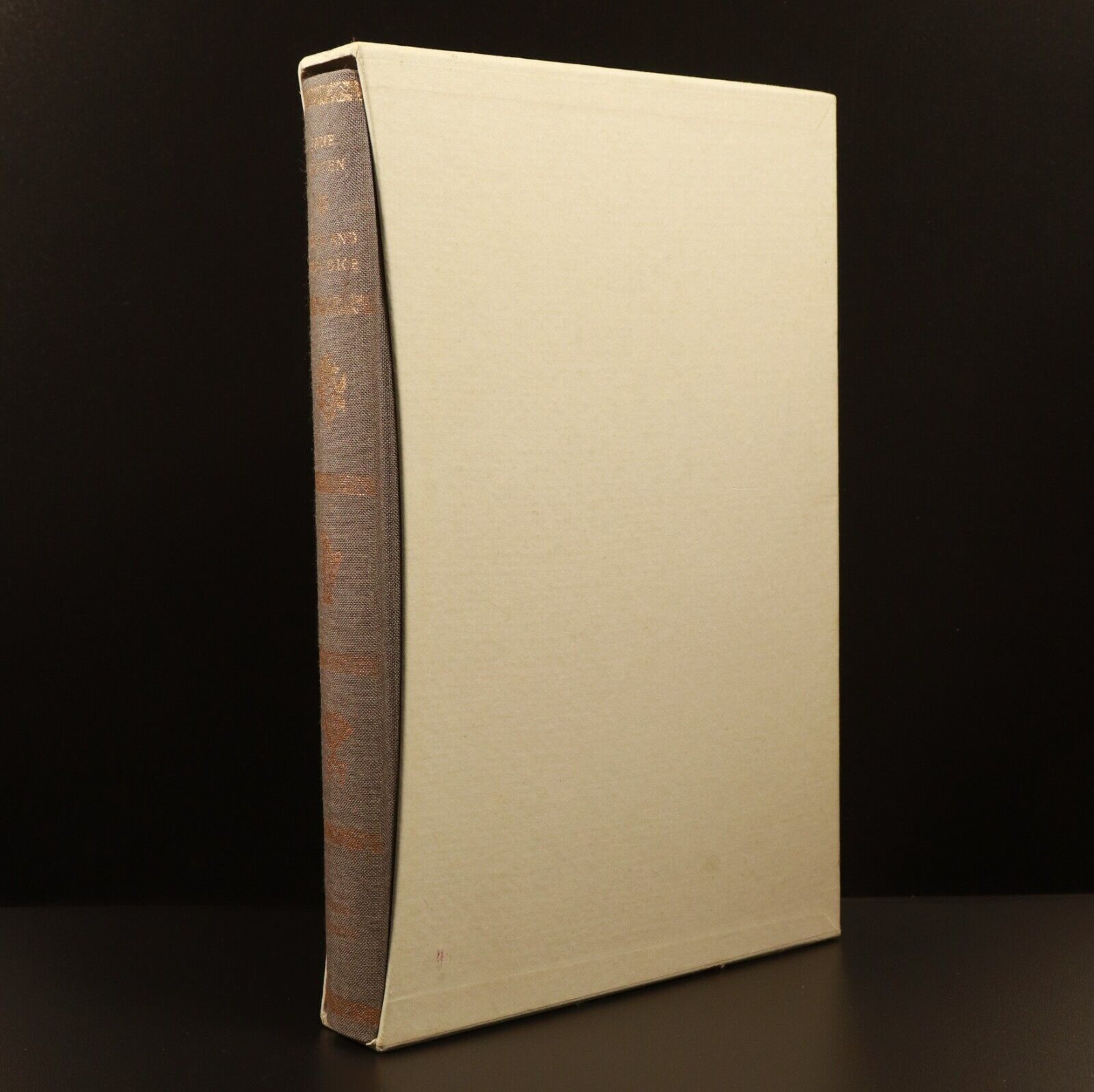 1975 Pride & Prejudice by Jane Austen Folio Society Fiction Book w/Sleeve