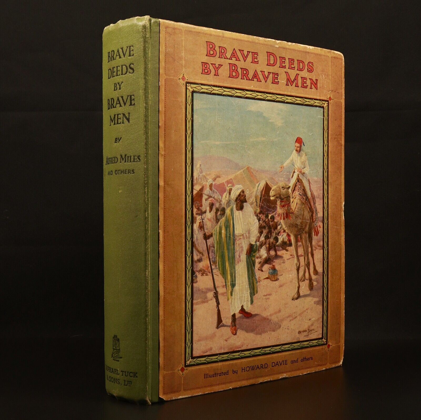 c1935 Brave Deeds By Brave Men by Alfred Miles Antique Explorers Book Colombus