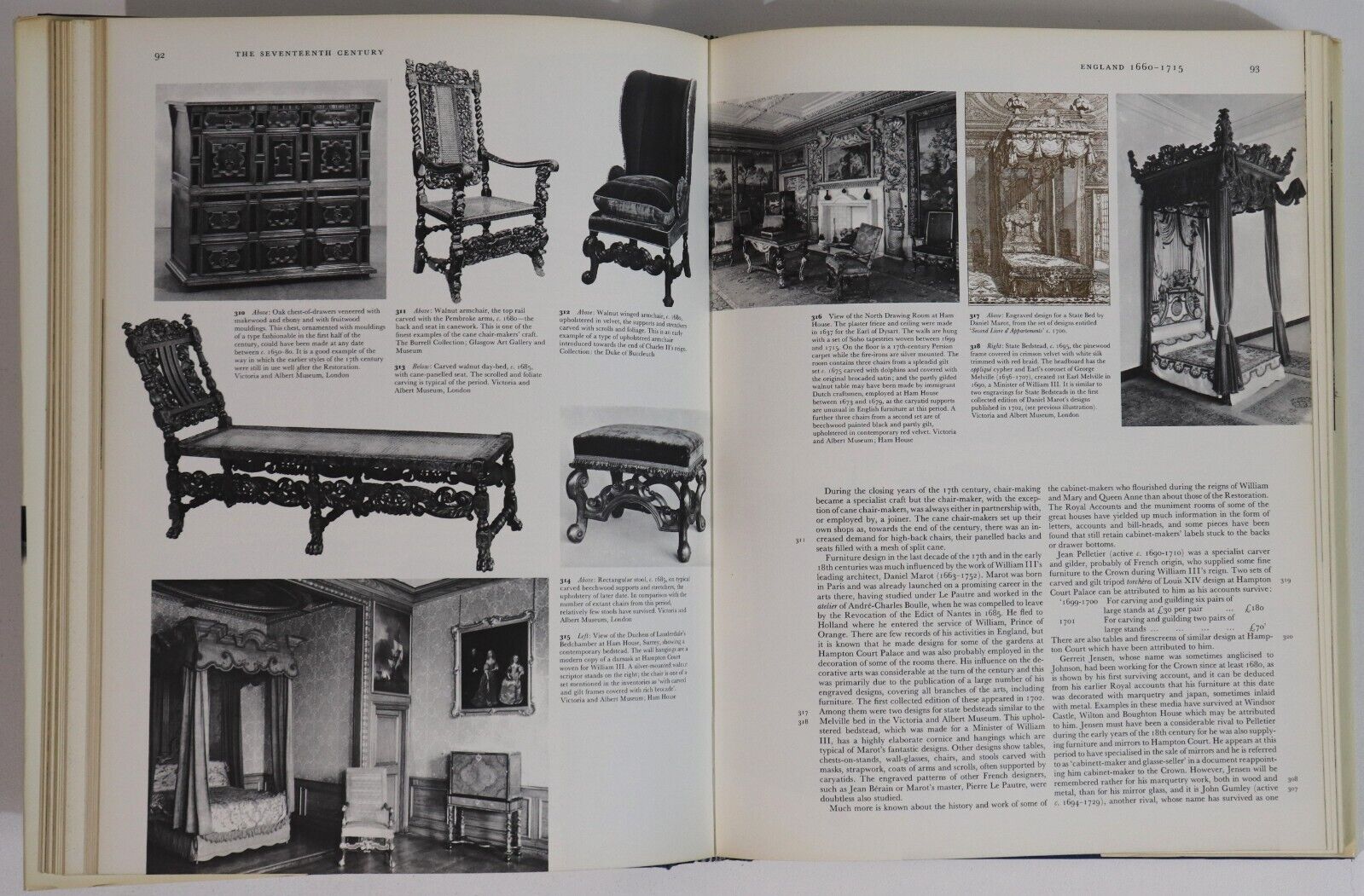 1967 World Furniture by Helena Hayward Antique Furniture Reference Book