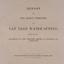 1860 Yan Yean Water Supply Colony Of Victoria Government Report History Book-2