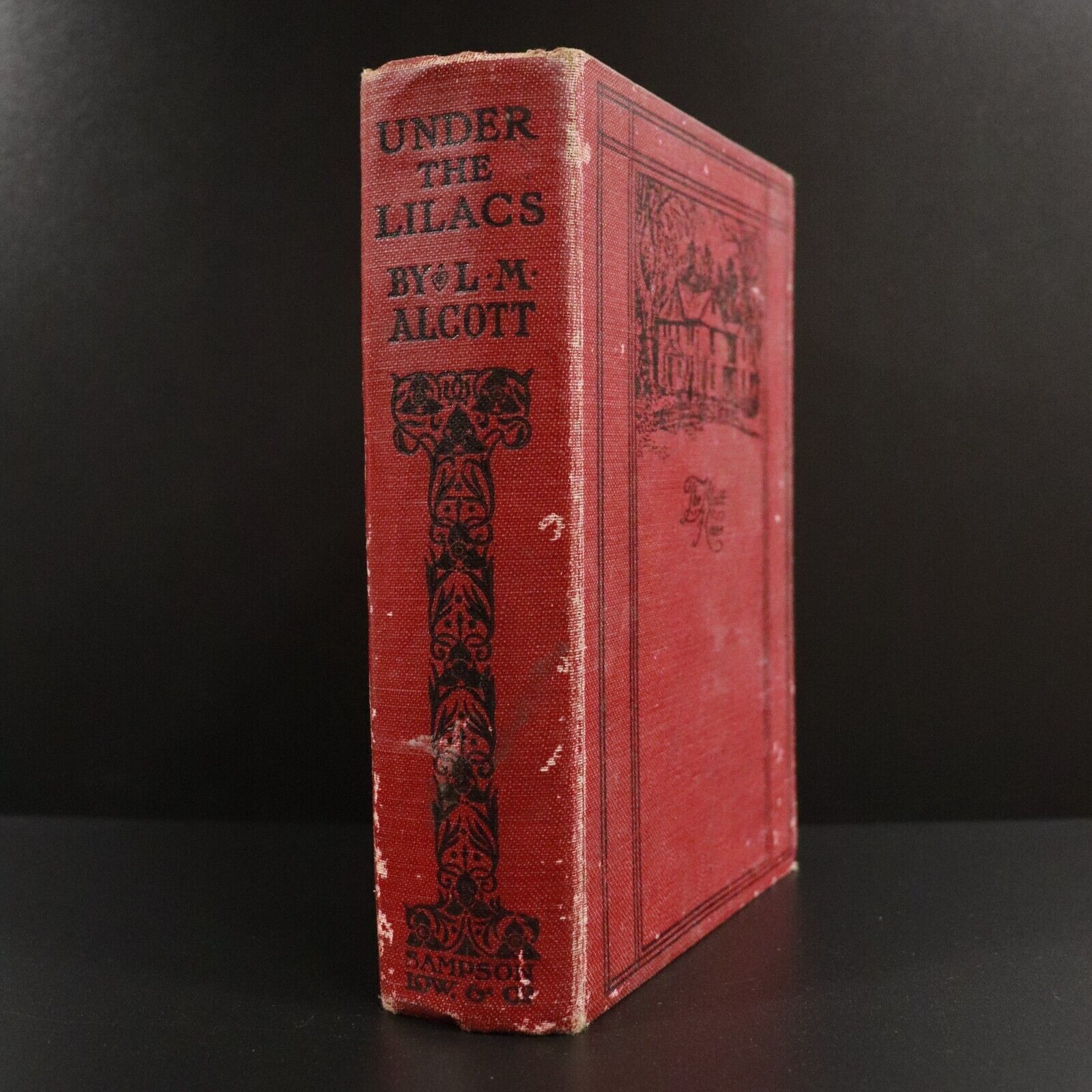 1944 Under The Lilacs by Louisa M. Alcott Antique Fiction Book