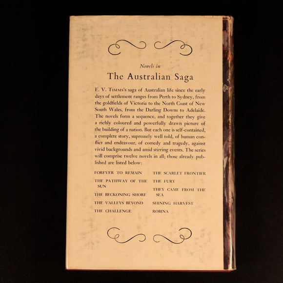 1960 No Boundary Fence by Frank O'Grady Vintage Australian Fiction Book 1st Ed