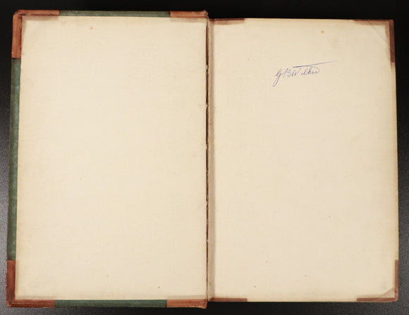 1858 2vol Cyclopaedia Of English Literature Antiquarian Leather Book Set