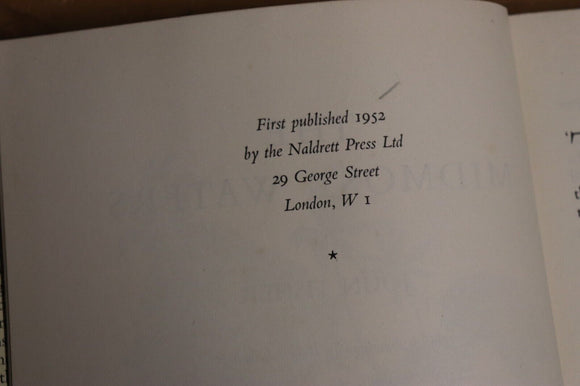 1952 The Midmost Waters by John Fisher Vintage Travel & Exploration Book