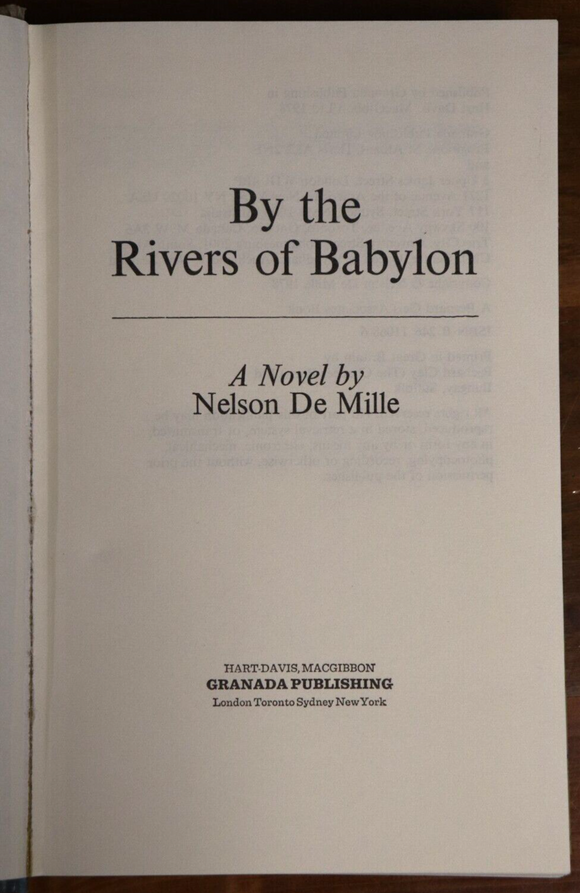 1978 By The Rivers Of Babylon by Nelson de Mille American Fiction Book