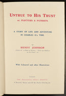 c1915 Untrue To His Trust by Henry Johnson Antique British Fiction Book-3