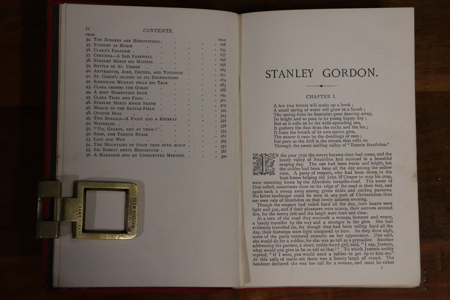 1889 Stanley Gordon: Peninsula War & Waterloo Antique Military Fiction Book