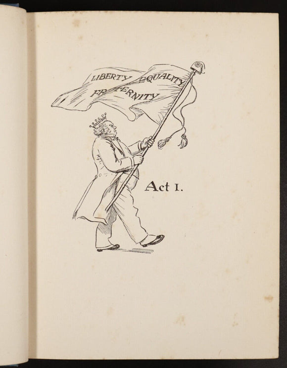 c1910 2vol Admirable Crichton & Quality Street by J.M. Barrie Antique Book Set