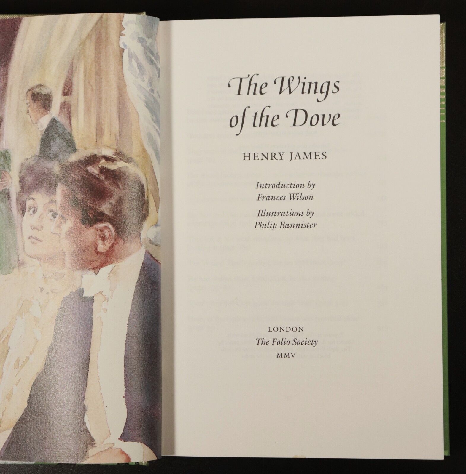 2005 The Wings Of The Dove by Henry James Folio Society Classic Fiction Book