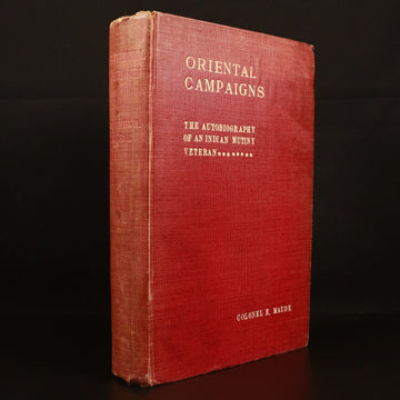 1908 Oriental Campaigns Antique Military History Book India Colonel E. Maude