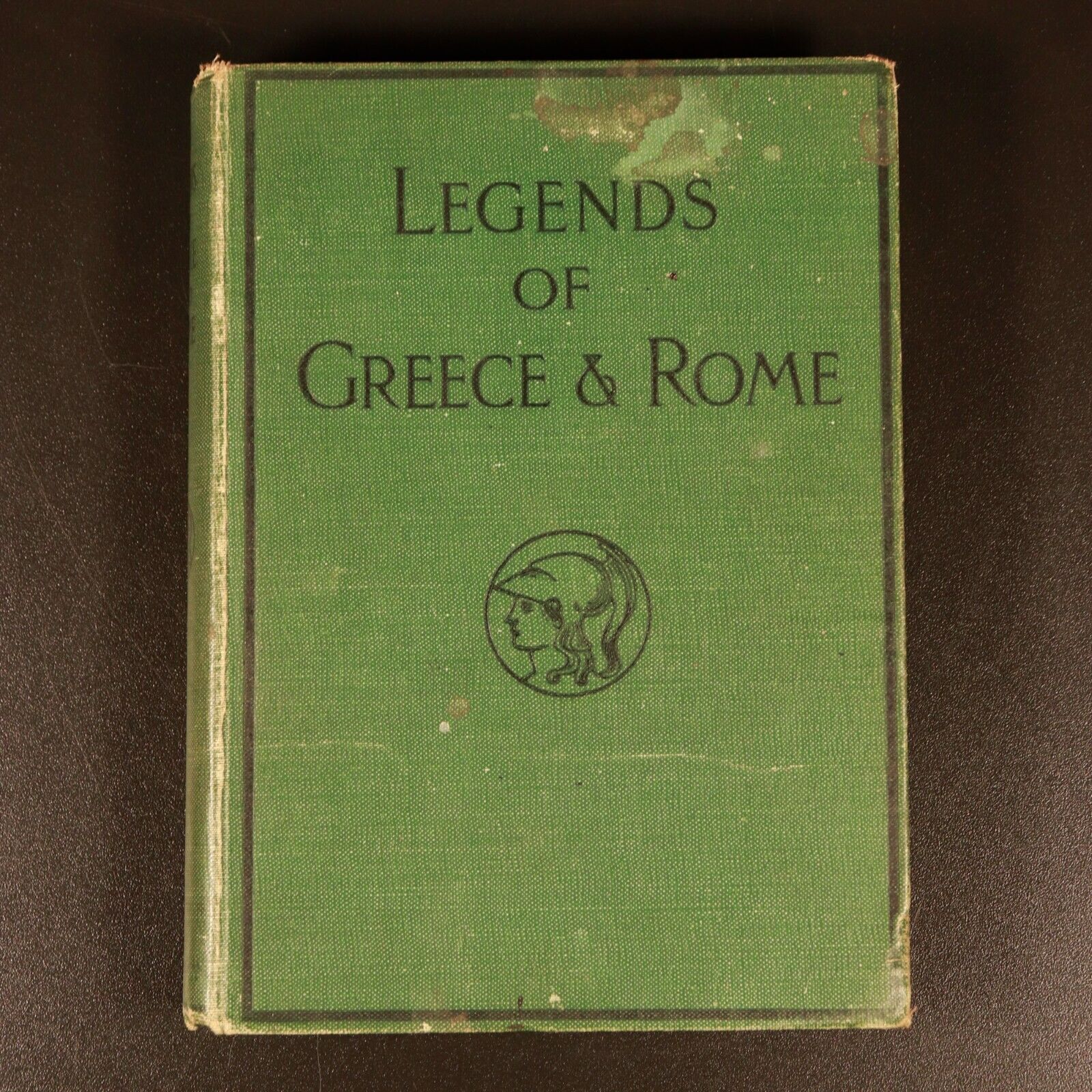 1908 Legends Of Greece & Rome by GH Kupfer Antique Greek Stories & History Book - 0