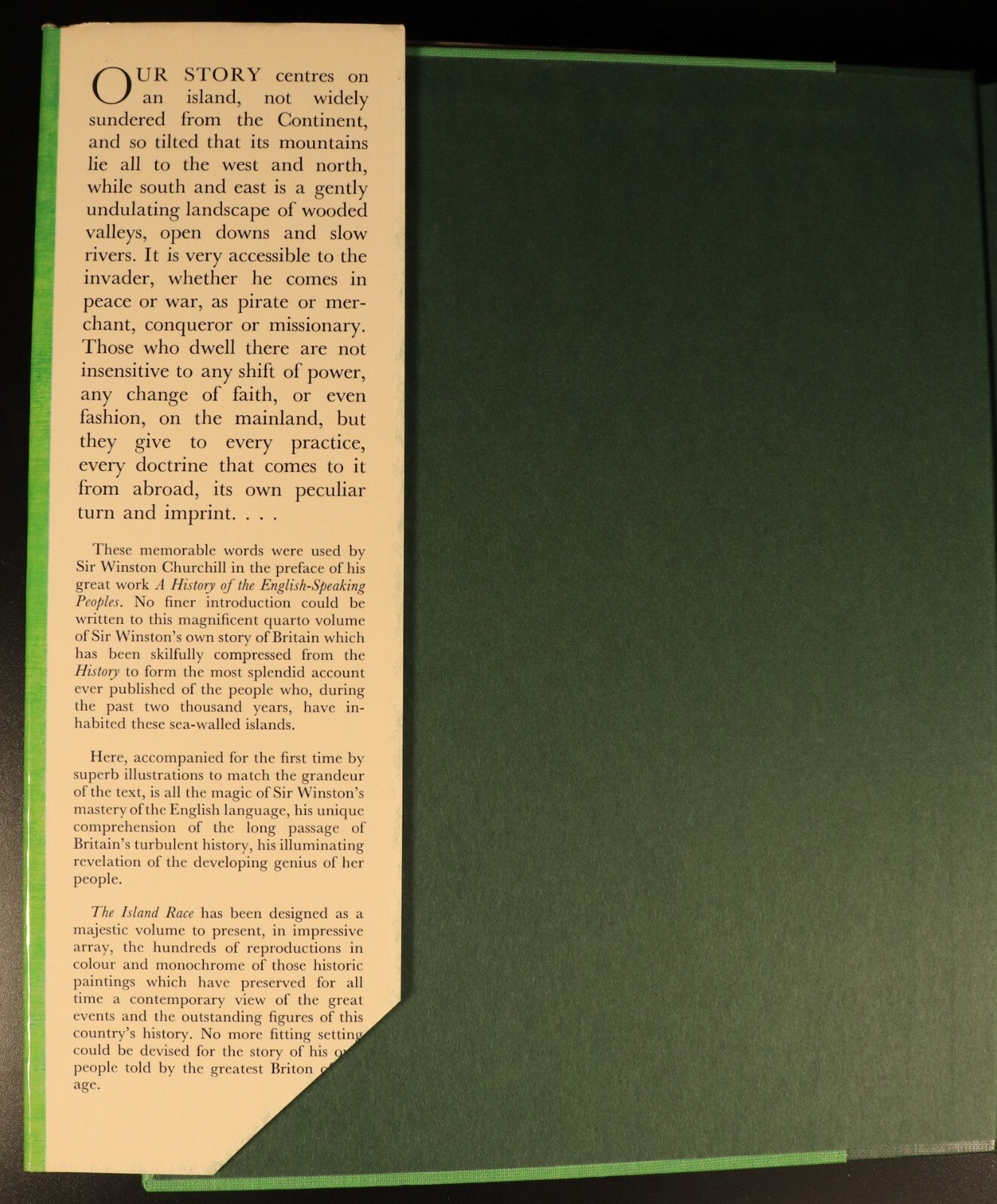 The Island Race by Winston S. Churchill 1964 British History Book 1st Edition - 0