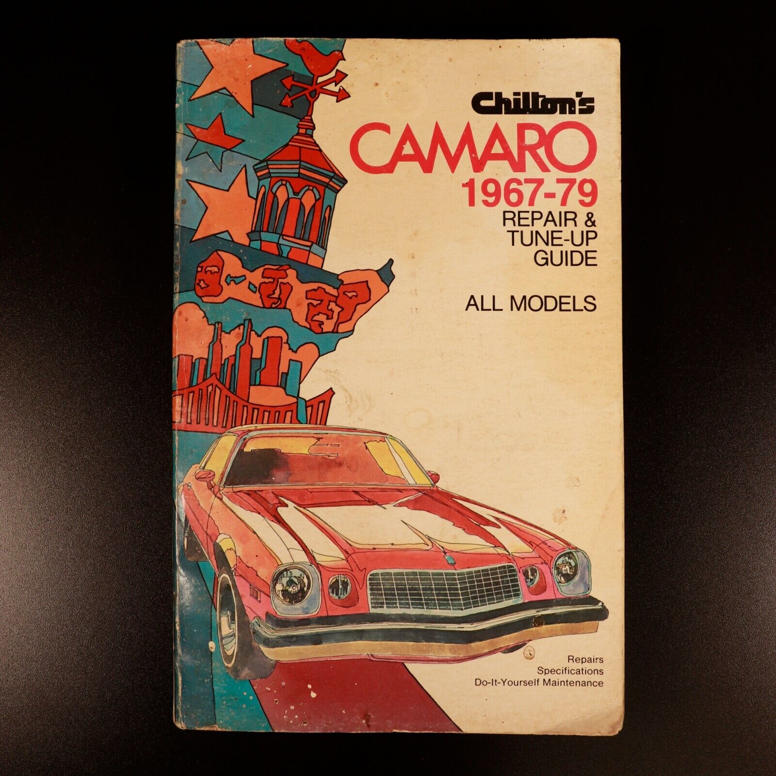 1979 Chilton's Camaro 1967-79 Repair & Tune-Up Guide Automotive Reference Book