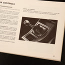 1978 Holden Gemini 'TD' Owner Manual February 1978 GMH Holden Automotive Book-6