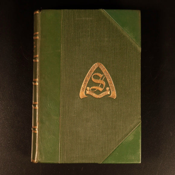 The Poetical Works Of John Keats 1931 Antique British Poetry Book Leather Bind