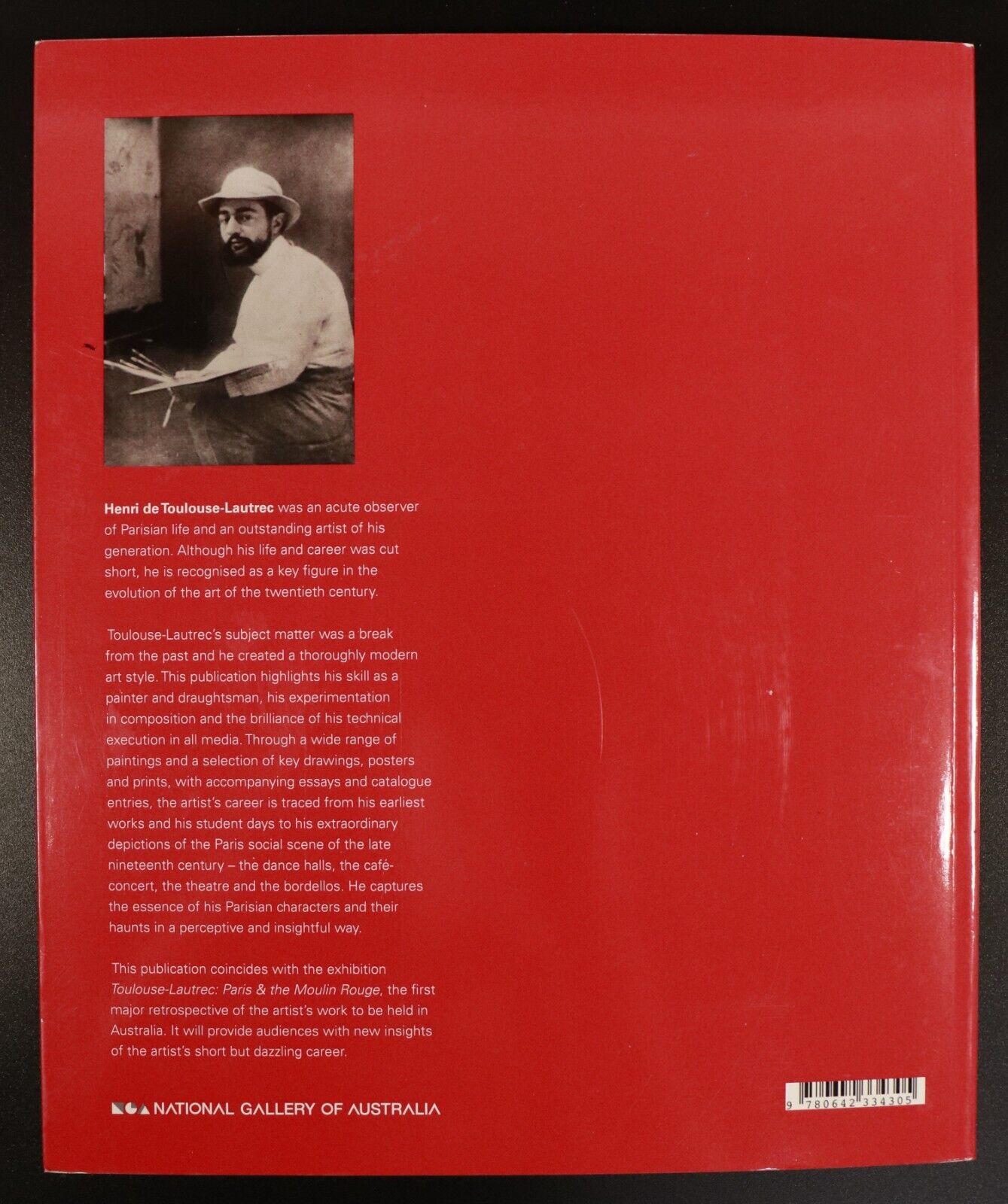 2012 Toulouse-Lautrec Paris & The Moulin Rouge Art History Book National Gallery